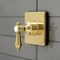 Kingston Brass KS3047BAL Single-Handle Three-Way Diverter Valve with Trim Kit, Brushed Brass KS3047BAL - alternate 2